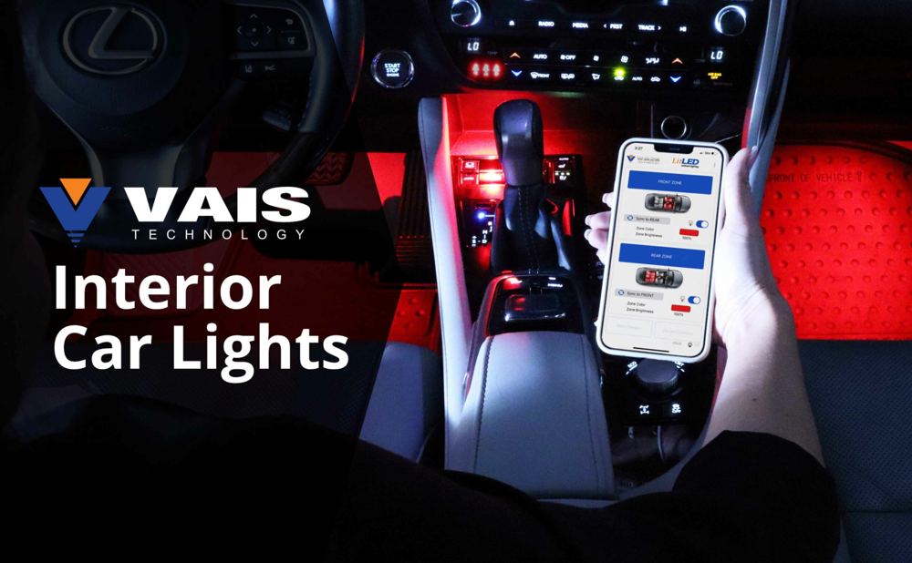 A+ content build-out, interior car lighting brand